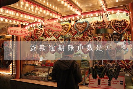 贷款逾期账户数是7 贷款逾期账户数是7