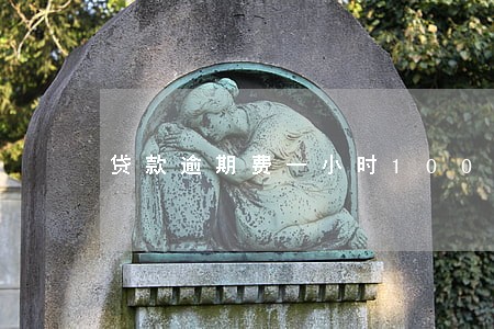 贷款逾期费一小时1000 贷款逾期费一小时1000