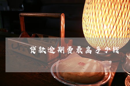 贷款逾期费最高多少钱