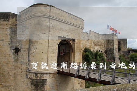 贷款逾期起诉要到当地吗
