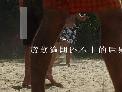 贷款逾期还不上的后果