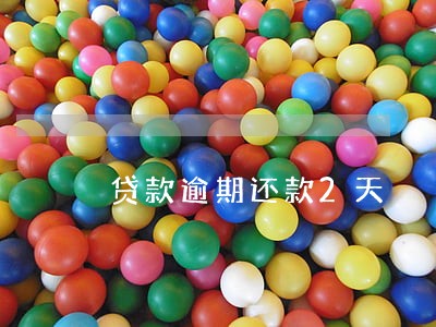贷款逾期还款2天 贷款逾期还款2天
