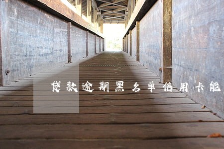 贷款逾期黑名单信用卡能用吗