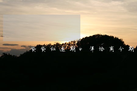 贷贷红逾期4年协商分期怎么说 贷贷红逾期4年协商分期怎么说