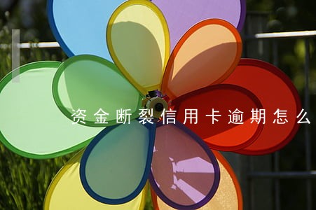 资金断裂信用卡逾期怎么办 资金断裂信用卡逾期怎么办
