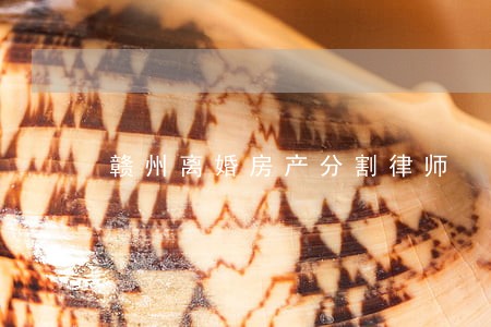 赣州离婚房产分割律师 赣州离婚房产分割律师