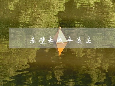 赤壁未成年违法 赤壁未成年违法