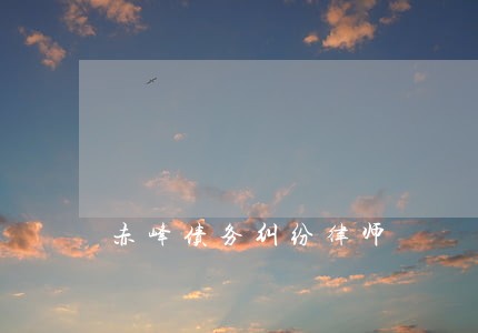 赤峰债务纠纷律师 赤峰债务纠纷律师