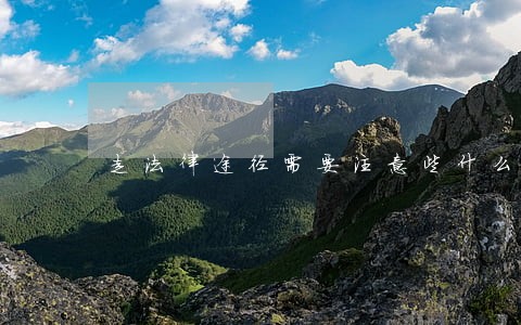 走法律途径需要注意些什么