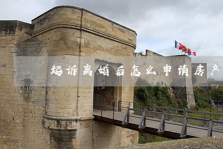 起诉离婚后怎么申请房产证再审 起诉离婚后怎么申请房产证再审