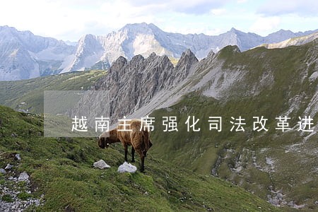 越南主席强化司法改革进