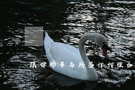 跟律师事务所签订代理合同时 跟律师事务所签订代理合同时