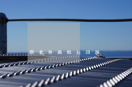 跟老外离婚后回国