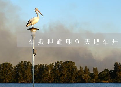 车抵押逾期9天把车开走了 车抵押逾期9天把车开走了