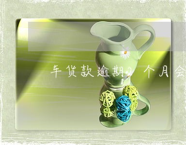 车货款逾期2个月会变成黑户吗 车货款逾期2个月会变成黑户吗