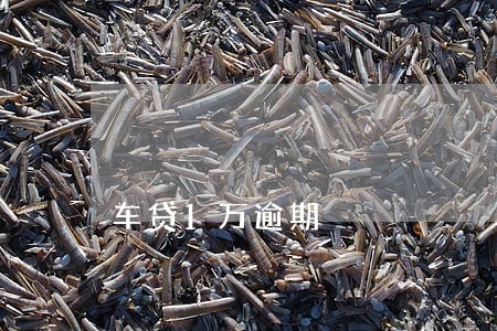 车贷1万逾期 车贷1万逾期