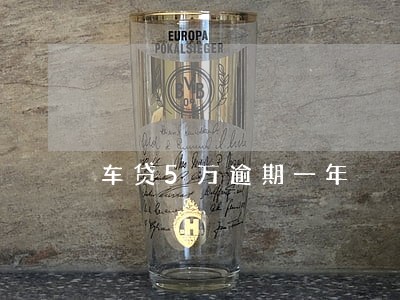 车贷5万逾期一年 车贷5万逾期一年