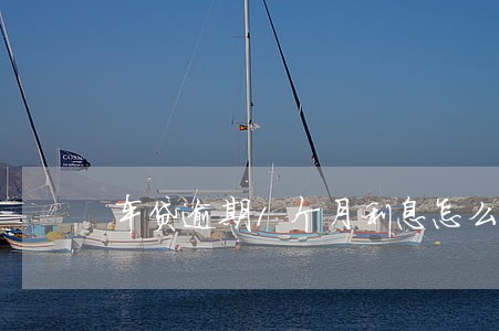 车贷逾期1个月利息怎么算的 车贷逾期1个月利息怎么算的