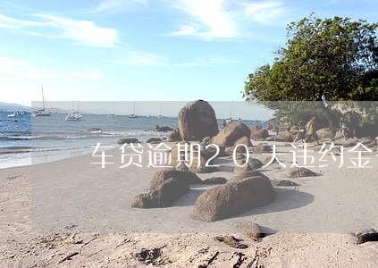 车贷逾期20天违约金多少 车贷逾期20天违约金多少