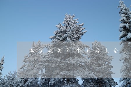 车贷逾期3个月以上会上诉吗 车贷逾期3个月以上会上诉吗