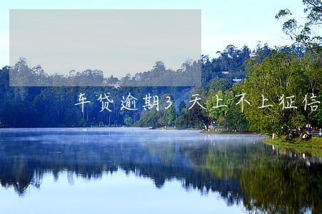 车贷逾期3天上不上征信 车贷逾期3天上不上征信