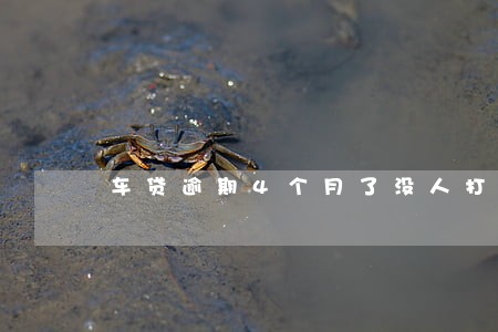 车贷逾期4个月了没人打电话