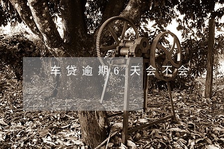 车贷逾期6天会不会 车贷逾期6天会不会