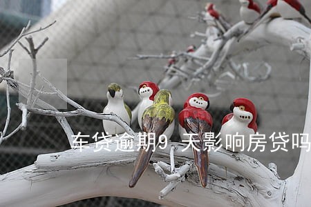 车贷逾期9天影响房贷吗 车贷逾期9天影响房贷吗