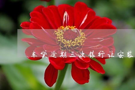 车贷逾期三次银行让安装定位 车贷逾期三次银行让安装定位