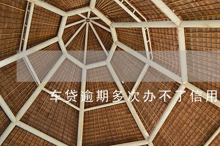 车贷逾期多次办不了信用卡 车贷逾期多次办不了信用卡