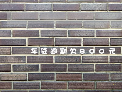 车贷逾期欠800元 车贷逾期欠800元