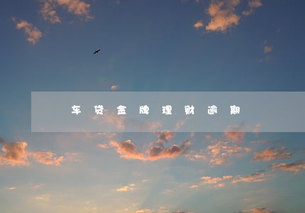 车贷金牌理财逾期 车贷金牌理财逾期