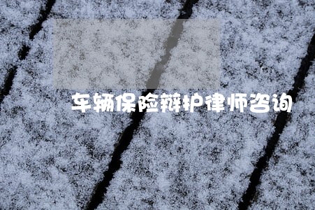 车辆保险辩护律师咨询 车辆保险辩护律师咨询