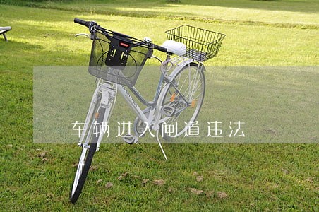 车辆进入闸道违法 车辆进入闸道违法