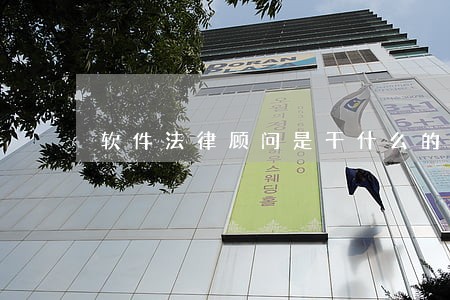 软件法律顾问是干什么的 软件法律顾问是干什么的