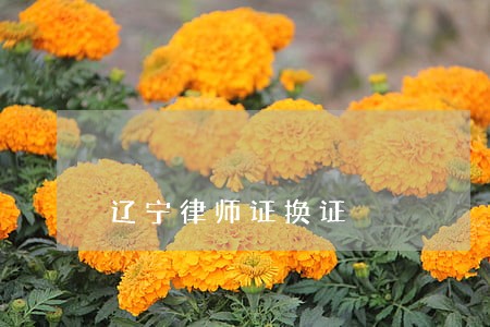 辽宁律师证换证 辽宁律师证换证