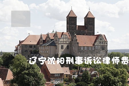 辽宁沈阳刑事诉讼律师费用多少 辽宁沈阳刑事诉讼律师费用多少