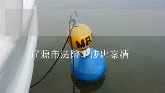 辽源市法院王成忠案情 辽源市法院王成忠案情