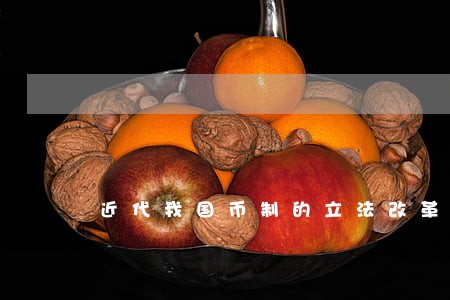近代我国币制的立法改革 近代我国币制的立法改革