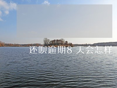 还呗逾期8天会怎样 还呗逾期8天会怎样