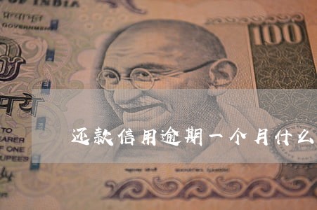 还款信用逾期一个月什么影响吗