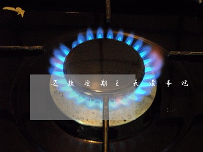还款逾期2天没事吧 还款逾期2天没事吧
