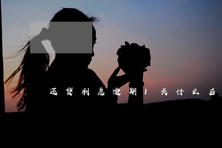 还贷利息逾期1天什么后果 还贷利息逾期1天什么后果
