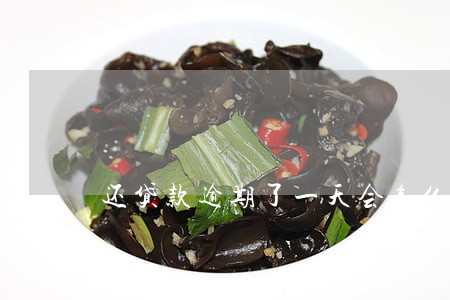还贷款逾期了一天会怎么样 还贷款逾期了一天会怎么样