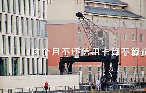 这个月不还信用卡算不算逾期