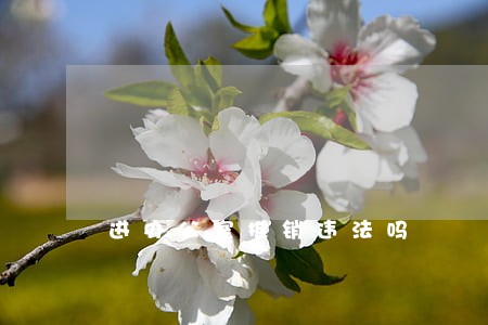 进办公室推销违法吗 进办公室推销违法吗