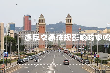 违反交通法规影响政审吗