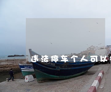 违法停车个人可以拍照发给交警吗 违法停车个人可以拍照发给交警吗