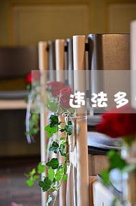 违法多生育现状调查报告 违法多生育现状调查报告