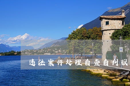 违法案件处理自查自纠报通知 违法案件处理自查自纠报通知